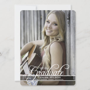 Sheer Graduation Invitation
