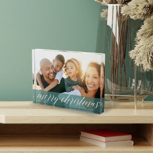 Sheer Spruce Christmas Photo Block