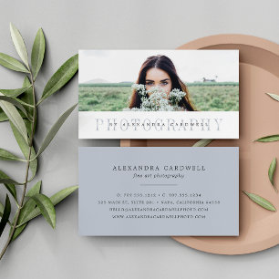 Sheer Stripe   Photographer Business Card