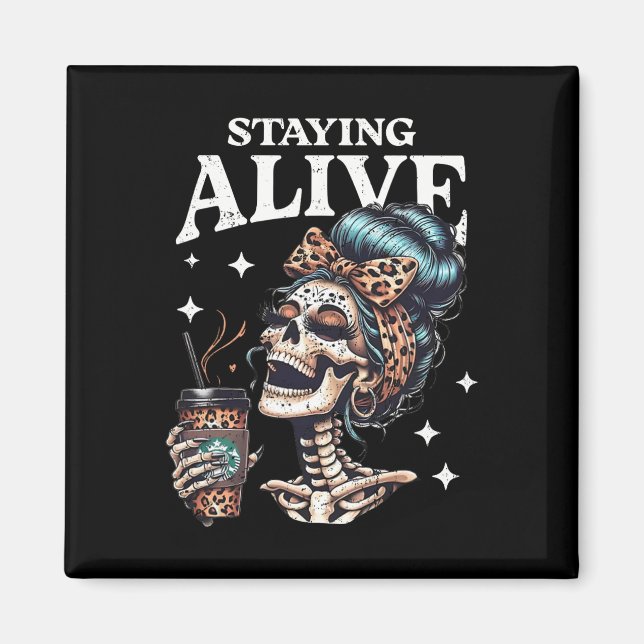 Sheet Faced Fun Halloween  Magnet (Front)
