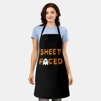Sheet Faced Orange Apron