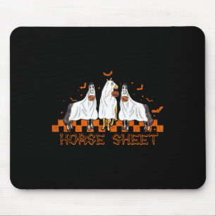 Sheet Halloween Ghost Horse Pumpkin Costume Boo Mouse Mat