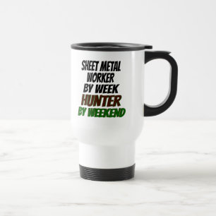 Sheet Metal Worker Hunter Travel Mug