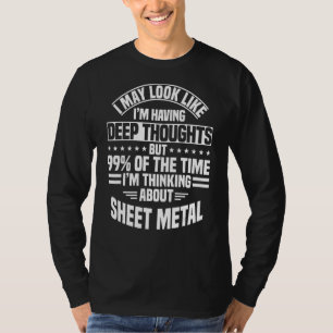 Sheet Metal Worker Smith Blacksmith Metalworking T-Shirt