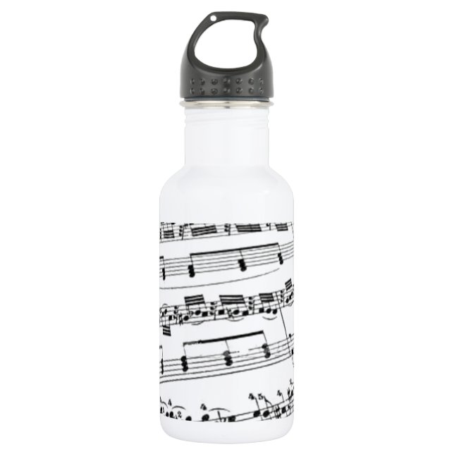 Sheet Music 532 Ml Water Bottle (Front)
