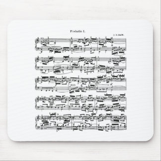 Sheet Music by Bach Mouse Mat