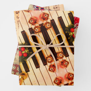 Sheet Music Christmas Bells Piano Song Santa   Set