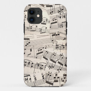 Sheet Music Collage iPhone 11 Case