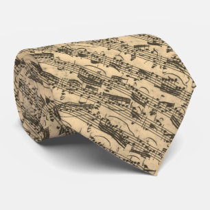 Sheet Music from JS Bach Tie