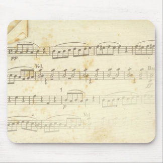 sheet music mouse mat