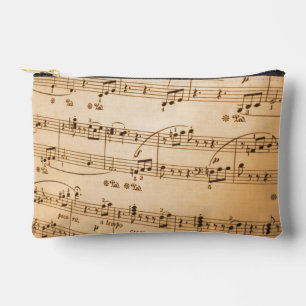 Sheet Music Small Accessory Pouch