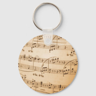 Sheet Music Template Create Your Own Custom Gifts Key Ring