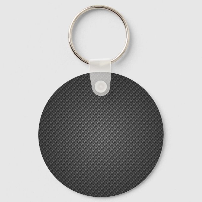 Sheet Of Carbon Fibre Texture Key Ring (Front)