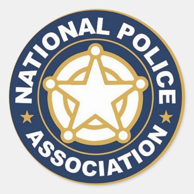 Sheet of Six 3" Logo Decals Classic Round Sticker (Front)