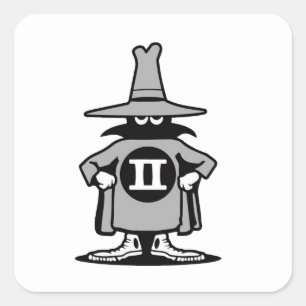 Sheet of spook stickers