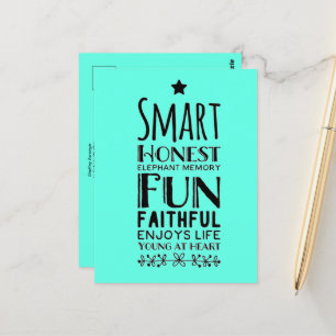 Sheffey Acronym Postcard