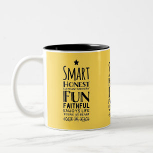 Sheffey Acronym Two-Tone Coffee Mug