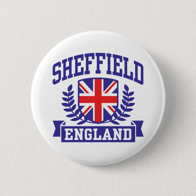 Sheffield 6 Cm Round Badge (Front)