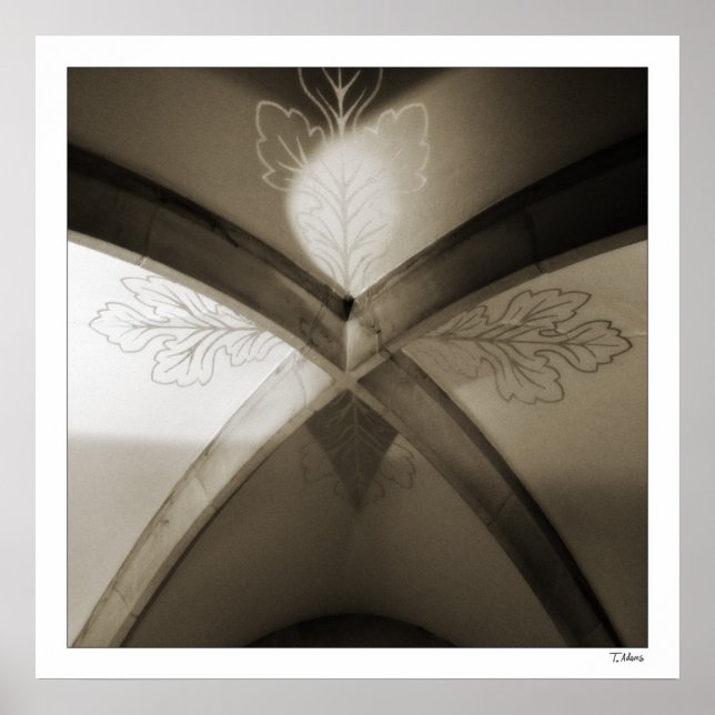 Sheffield Cathedral vaults Poster (Front)