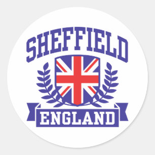 Sheffield Classic Round Sticker