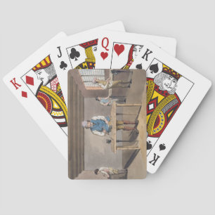 Sheffield Cutler, from `Costume of Yorkshire' engr Playing Cards