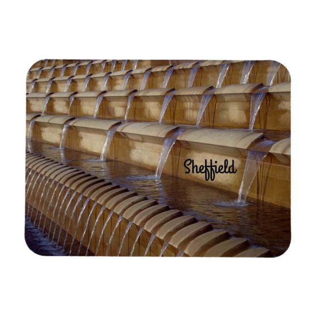 Sheffield Fountains Magnet (Horizontal)