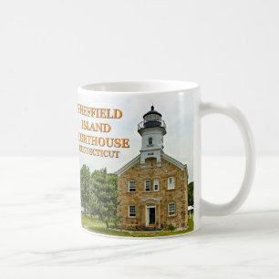 Sheffield Island Lighthouse, Connecticut Coffee Mug