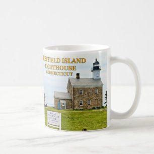 Sheffield Island Lighthouse, Connecticut Coffee Mug