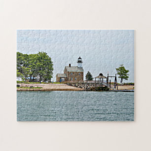 Sheffield Island Lighthouse, Connecticut Jigsaw Puzzle