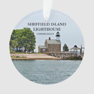 Sheffield Island Lighthouse, CT Ornament
