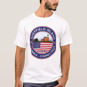 Sheffield Island Lighthouse, Norwalk, Connecticut T-Shirt