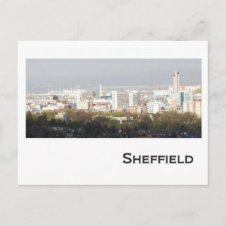 Sheffield Landscape picture Postcard