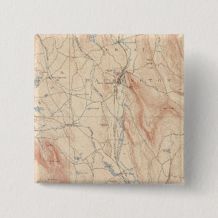 Sheffield, Massachusetts 15 Cm Square Badge