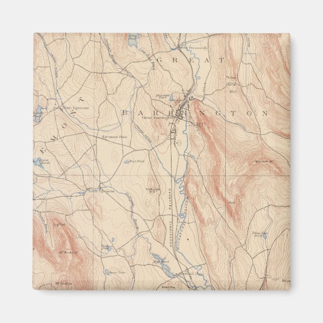 Sheffield, Massachusetts Magnet (Front)