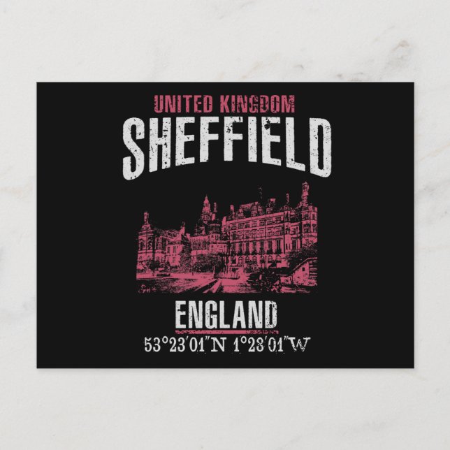 Sheffield Postcard (Front)