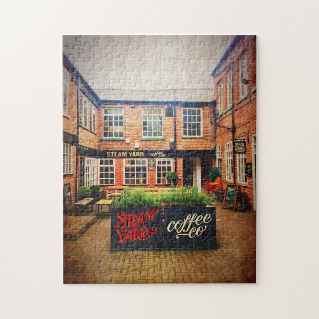 Sheffield, Steam Yard Coffee Company Cafe,  Jigsaw Puzzle (Vertical)