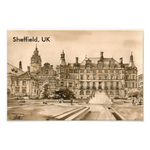 Sheffield, UK Photo Print