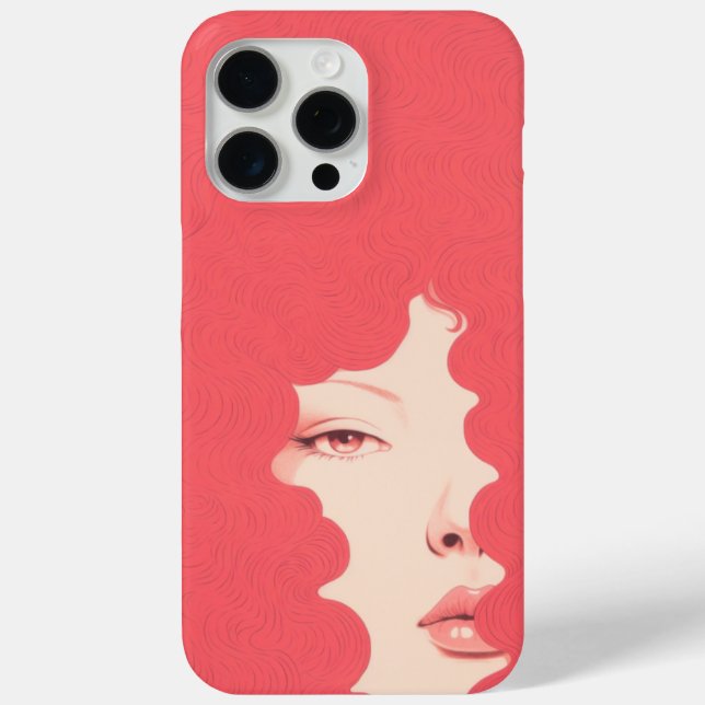 Sheik Veil of Pink Waves Woman Revealed  Case-Mate iPhone Case (Back)