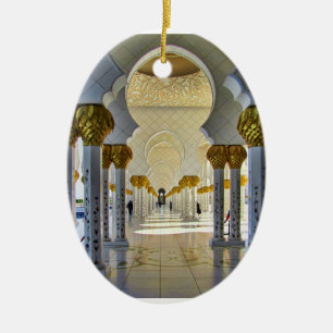 Sheikh Zayed Grand Mosque Corridor Ceramic Tree Decoration