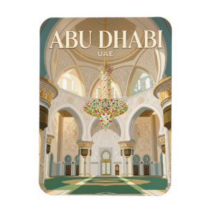 Sheikh Zayed Grand Mosque UAE Magnet