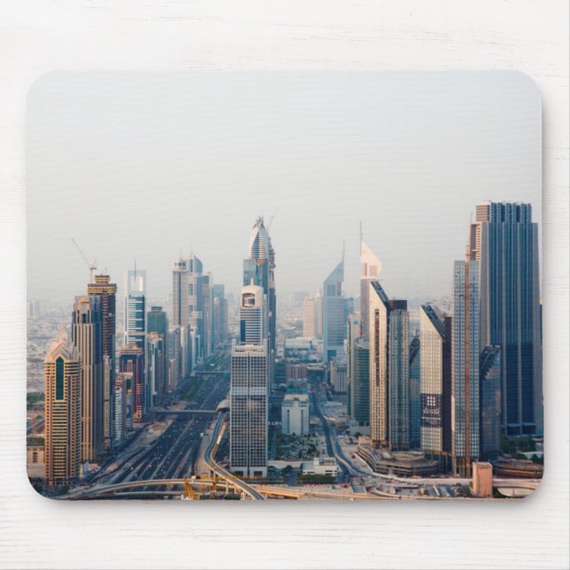 Sheikh Zayed Road Mouse Mat (Front)