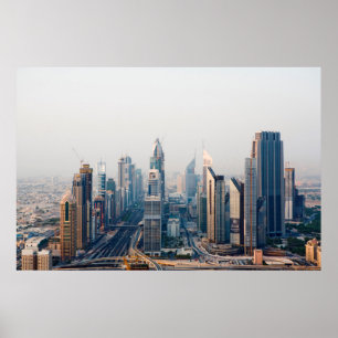 Sheikh Zayed Road Poster
