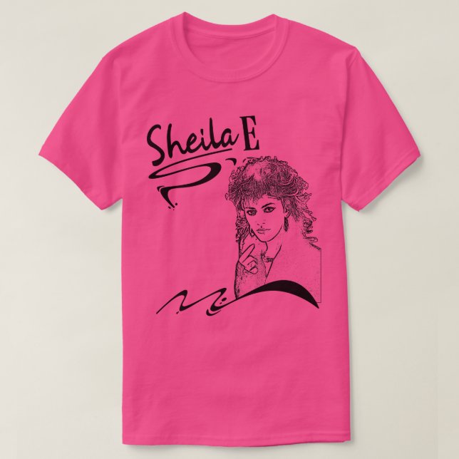 Sheila E 80s T-Shirt (Design Front)