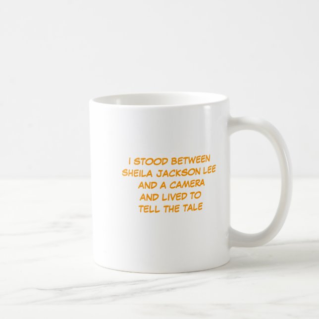 Sheila Jackson Lee Souvenir Coffee Mug (Right)