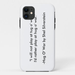 Shel Silverstein's "Hug O' War" iPhone/iPad case