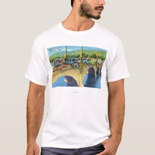 Shelburne Falls Bridge of Flowers T-Shirt