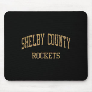 Shelby County High School Hs Shelbyville Ky Vintag Mouse Mat