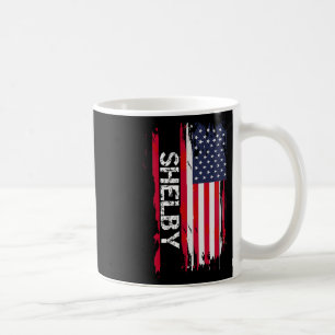 Shelby Flag America Coffee Mug