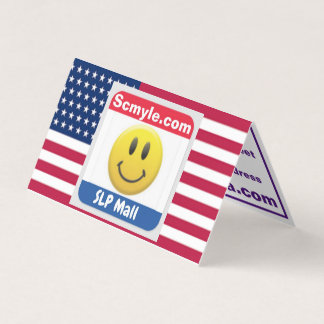 Shelby Folded Business Card