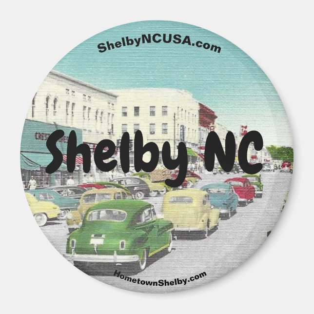 Shelby NC Magnet (Front)